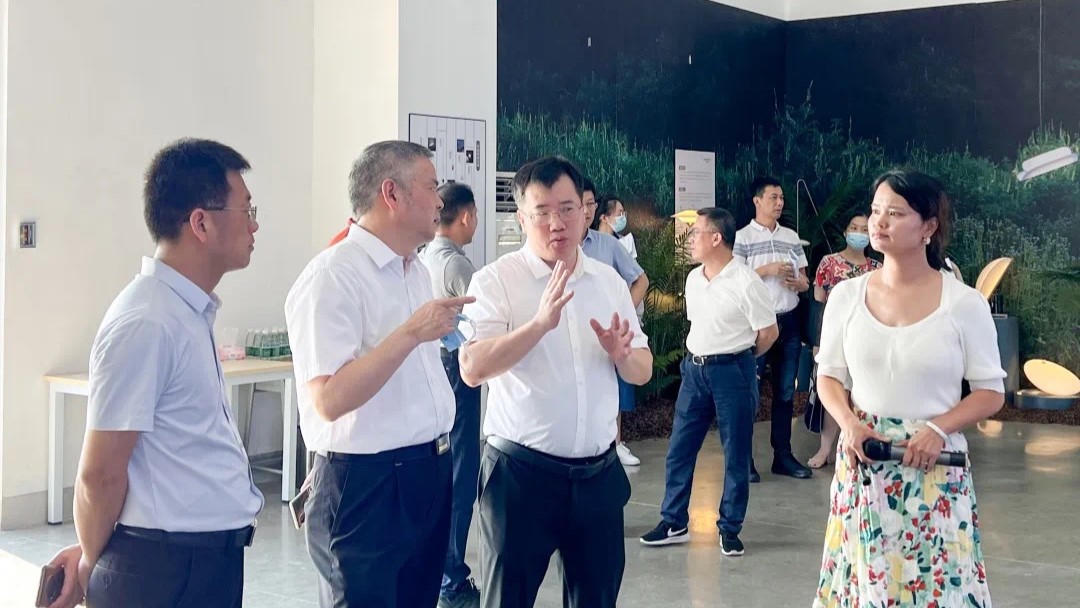 福建省統(tǒng)計(jì)局黨組成員、副局長(zhǎng)楊洪春蒞臨立達(dá)信調(diào)研指導(dǎo)